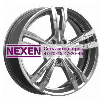 K&K 7x18/5x115 ET45 D70,2 Karrera Light (КС935) Дарк платинум брайт