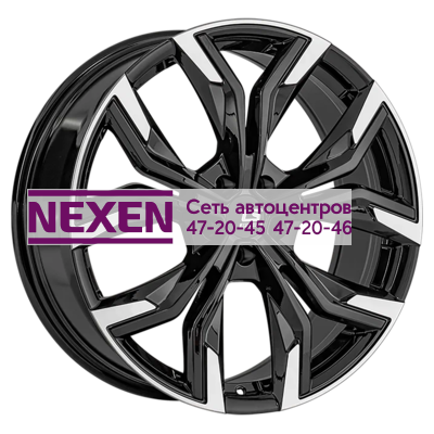 LS FlowForming 7,5x18/5x110 ET45 D63,3 RC92 BKF (конус)