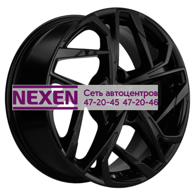 Khomen Wheels 7x17/5x110 ET46 D63,3 KHW1716 (Changan CS35/CS35 Pro) Black