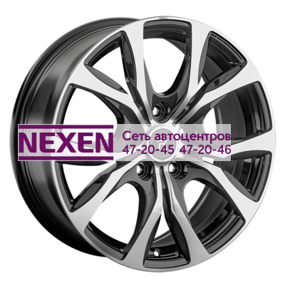 Replay 7,5x18/5x127 ET45 D71,6 CR23 BKF (конус, C570)