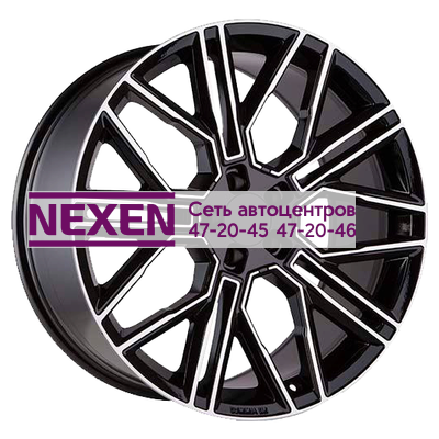 Khomen Wheels 9,5x21/5x112 ET31 D66,6 KHW2101 (Q7/Touareg) Black-FP