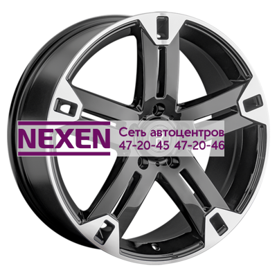 Replay 8,5x20/5x127 ET50 D71,6 CR29 BKF (конус, C570)