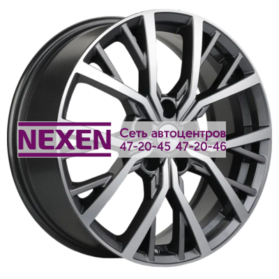 Khomen Wheels 7x18/5x112 ET43 D57,1 KHW1806 (Kodiaq) Gray-FP