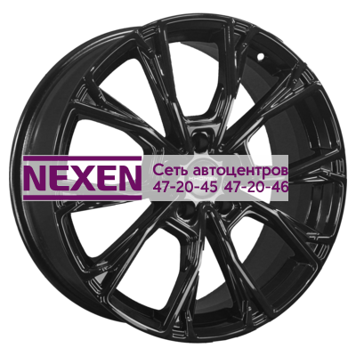 Khomen Wheels 7,5x19/5x112 ET43 D57,1 KHW1907 (Kodiaq/Tiguan) Black