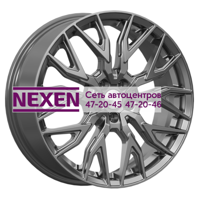 Скад 7x18/5x100 ET28 D57,1 Эльба (КЛ1071) Графит