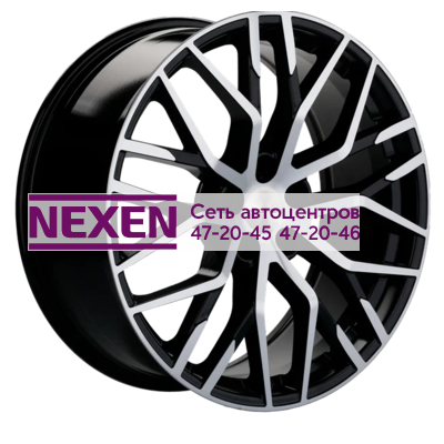 Khomen Wheels 8,5x20/5x108 ET46 D63,4 KHW2005 (Tugella) Black-FP