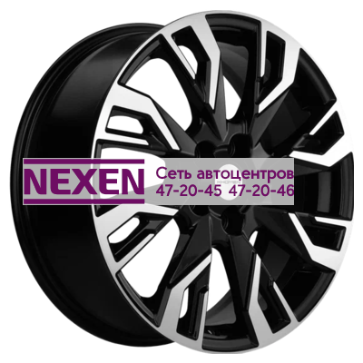 Khomen Wheels 7x18/5x110 ET35 D67,1 KHW1809 (CS75 Plus) Black-FP