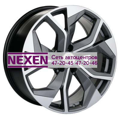 Khomen Wheels 8,5x20/5x114,3 ET30 D60,1 KHW2006 (RX) Gray-FP