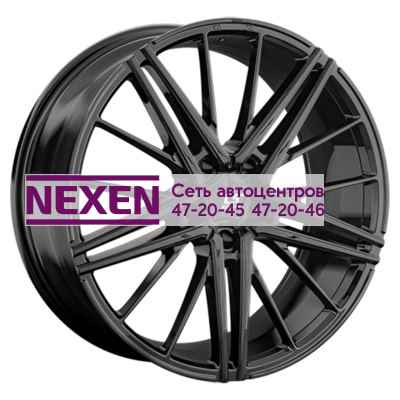 LS FlowForming 8,5x19/5x108 ET30 D65,1 RC76 BK (конус, Колпак+лого)