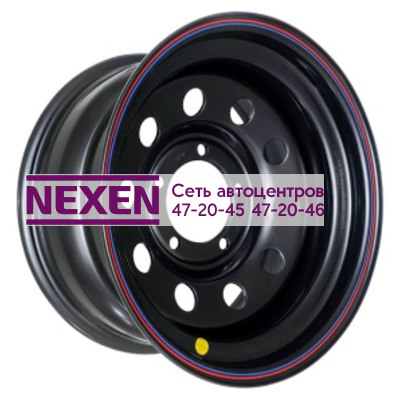 Off-Road Wheels 8x16/5x139,7 ET-19 D110 УАЗ черный (треуг.)