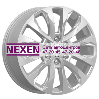 Premium Series 8x20/6x139,7 ET38 D67,1 КР007 (Pajero Sport) Elite Silver