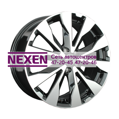 Replay 7x18/5x100 ET48 D56,1 SB25 BKF (конус, SB001)