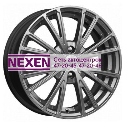 K&K 6x16/4x98 ET35 D58,5 Меандр (КС879) Дарк платинум