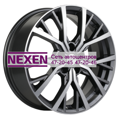 Khomen Wheels 7x18/5x110 ET50 D63,3 KHW1806 (CS35/CS35 Plus) Gray-FP