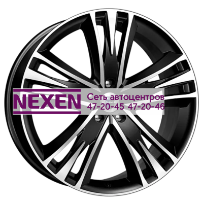 K&K 8,50x20/5x127 ET45 D71,6 Атлас (КС661M) Алмаз черный