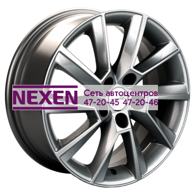 Khomen Wheels 6x15/5x100 ET40 D57,1 KHW1507 (Polo) Gray-FP
