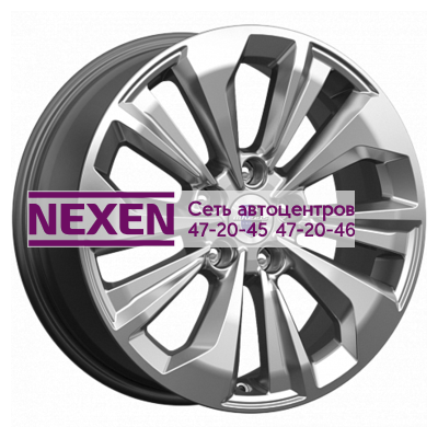 K&K 7,5x17/5x108 ET45 D67,1 Авиор (КС936) Дарк платинум брайт