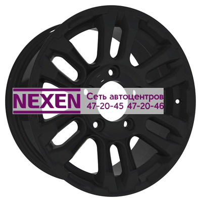 Скад 7x16/5x139,7 ET40 D98,5 Тайга (КЛ251) Черный бархат