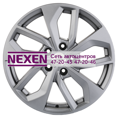 Khomen Wheels 7x17/5x112 ET40 D57,1 KHW1703 (Tiguan) G-Silver