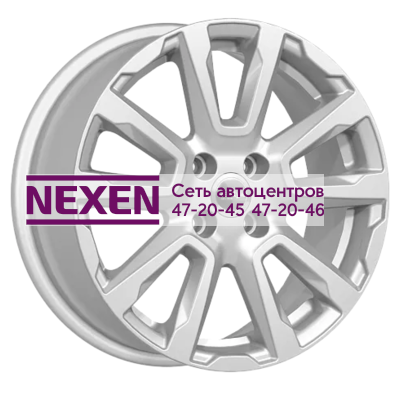 K&K 6,5x16/4x100 ET43 D60,1 КС1026 Сильвер