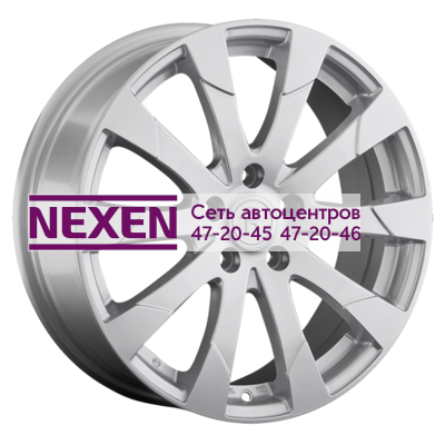 Replay 7,5x17/5x108 ET47 D60,1 FD133(CHR) Sil (конус, C570)