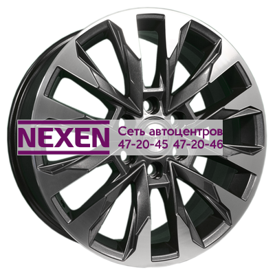 Khomen Wheels 8x20/6x139,7 ET60 D95,10 KHW2010 (LC 300) Gray-FP