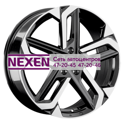 Replay 7,5x19/5x120 ET41 D59,6 GA5 BKF (конус, C570)