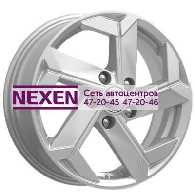 K&K 6x16/5x114,3 ET43 D67,1 КС979 Сильвер