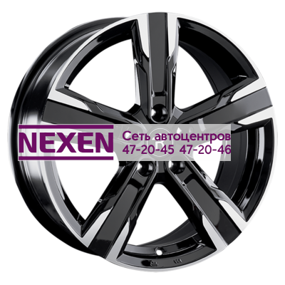 Replay 7,5x19/5x108 ET33 D60,1 CHR106 BKF (конус, C570)