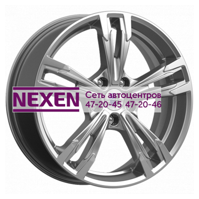 K&K 7x18/5x112 ET43 D57,1 Karrera Light (КС935) Дарк платинум