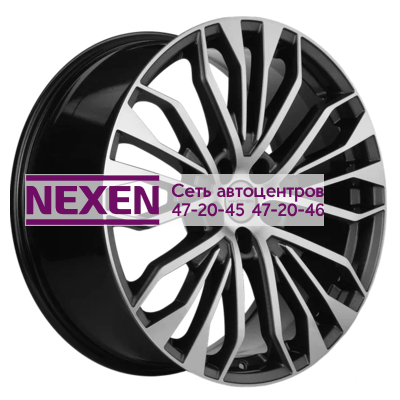 Khomen Wheels 8,5x20/5x108 ET46 D63,4 KHW2009 (Tugella) Gray-FP