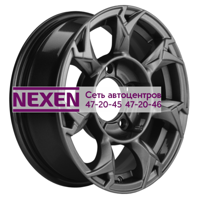 Khomen Wheels 5,5x15/5x139,7 ET5 D98,5 KHW1505 (Lada NIVA 4x4) Gray