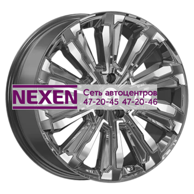 Premium Series 8x20/5x120 ET41,5 D66,1 HUMBER (КР1061) Diamond Gloss Graphite