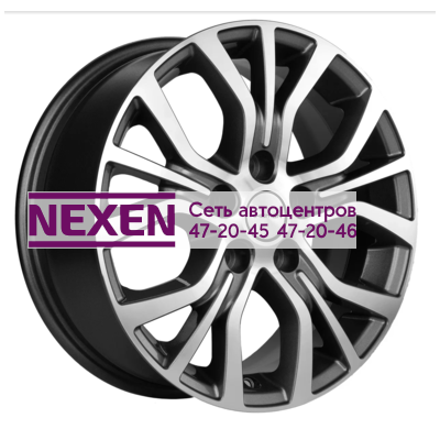 Khomen Wheels 6,5x16/5x120 ET38 D65,1 KHW1608 (Multivan) Gray-FP