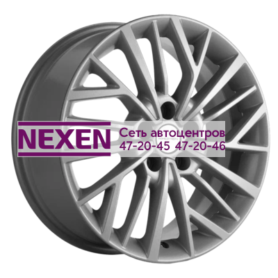 Khomen Wheels 7x17/5x110 ET46 D63,3 KHW1717 (Changan CS35/CS35 Pro) F-Silver