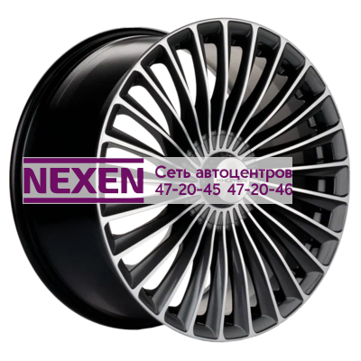 Khomen Wheels 9,5x20/5x112 ET38 D66,6 KHW2008 (Mercedes Rear) Gray-FP