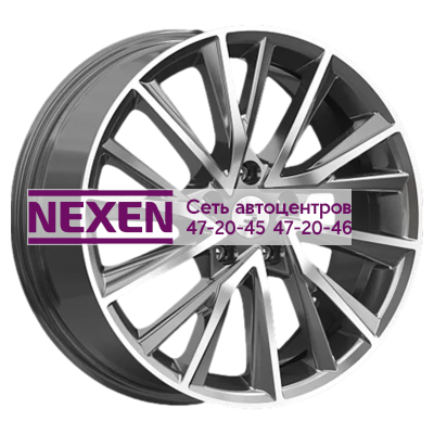 Premium Series 7,5x18/5x112 ET39 D66,6 КР010 (Audi A4) Diamond Gloss Graphite