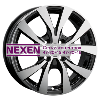 Replay 6x15/5x100 ET40 D57,1 VV393 BKF (конус, C570)