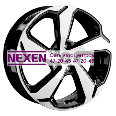 Replay 7,5x19/5x108 ET38 D60,1 JT10 BKF (конус, C570)