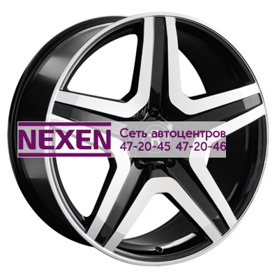 Replay 10x21/5x112 ET54 D66,6 MR137 BKF (конус, MB003)