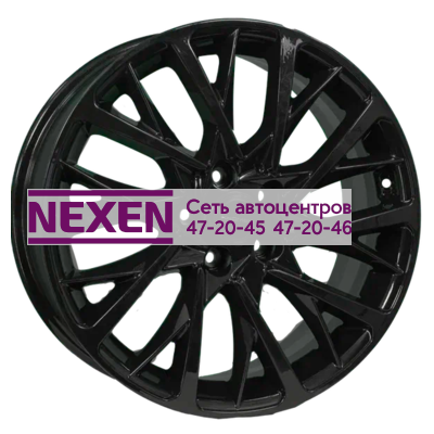 Khomen Wheels 7,5x18/5x108 ET46 D63,4 KHW1804 (Tugela/Jaguar F-Pace) Black