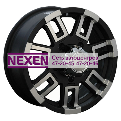 LS 8x16/5x139,7 ET30 D98,5 158 MBF (конус, Колпак+лого)