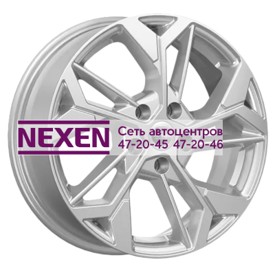 K&K 6,5x17/5x112 ET38 D57,1 КС1062 Сильвер