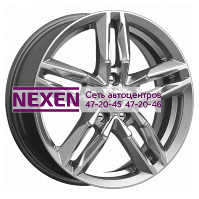 K&K 6x16/5x110 ET45 D67,1 Sayan (КС731M) Дарк платинум