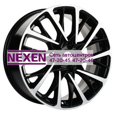 Khomen Wheels 7,5x18/5x108 ET40 D60,1 KHW1804 (Chery Tiggo) Black-FP