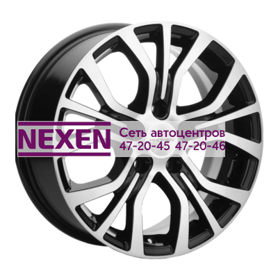 Khomen Wheels 6,5x16/5x120 ET51 D65,1 KHW1608 (Multivan) Black-FP