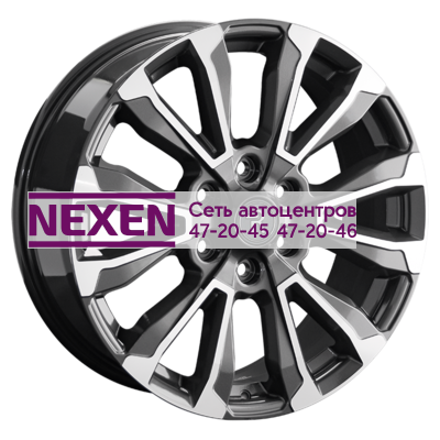 Replay 8x20/6x120 ET50 D67,1 CL18 GMF (конус, C570)