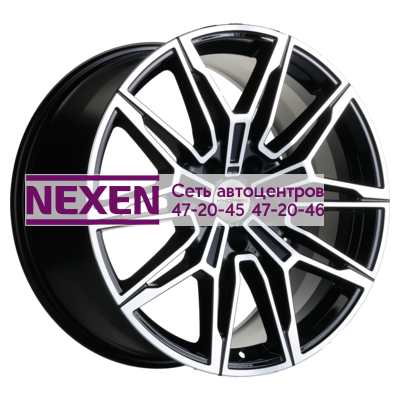 Khomen Wheels 8,5x19/5x114,3 ET30 D60,1 KHW1904 (RX/NX) Black-FP