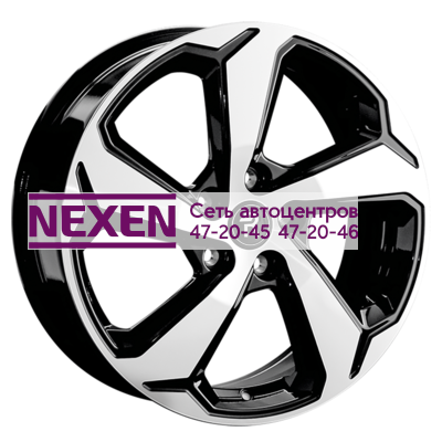 Replay 7,5x19/5x108 ET33 D60,1 CHR108 BKF (конус, C570)