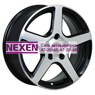 Alcasta 6,5x16/5x105 ET38 D56,6 M62 BKF